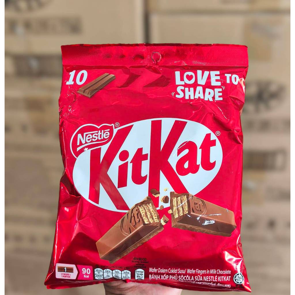 kitkat10 คิทแคท10 ห่อ บรรจุ10ชิ้น ‼️‼️ KITKAT