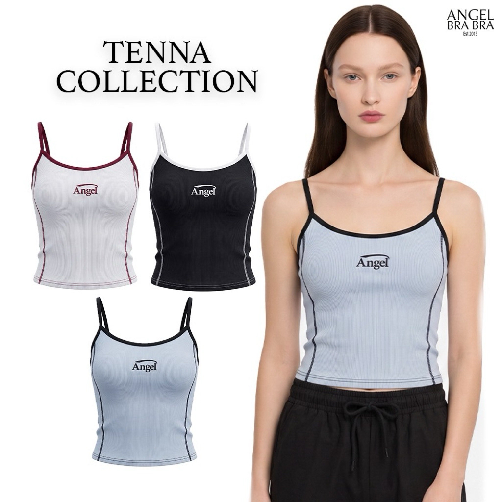 ANGELBRABRA - เสื้อสายเดี่ยวพร้อมบรา Tenna