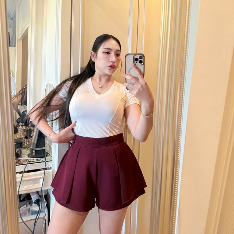 MF41 กางเกงขาสั้นรุ่น OmannyChic MUENFUN