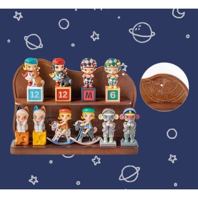 ชั้นวาง จาก Special Box MOLLY Anniversary Statues Classical Retro Series ชั้นโชว์ Art Toy สินค้าใหม่