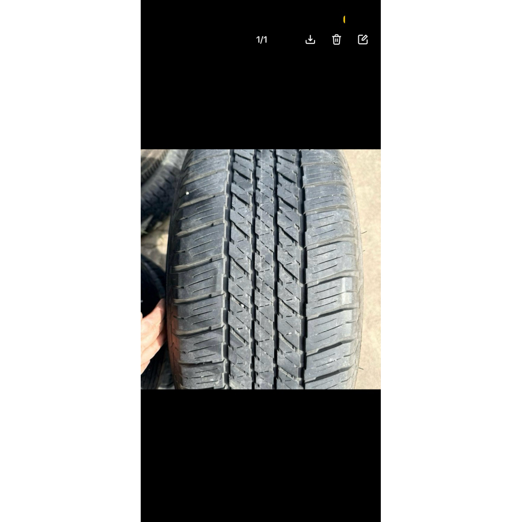ยางมือสอง 265/60/18 Bridgestone HT684 ปี23 ราคาต่อเส้น