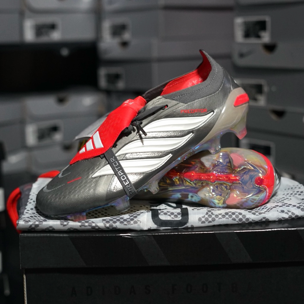 ADIDAS PREDATOR 2026 FT มีลิ้น ตัวท็อป FG & AG ใหม่ล่าสุด