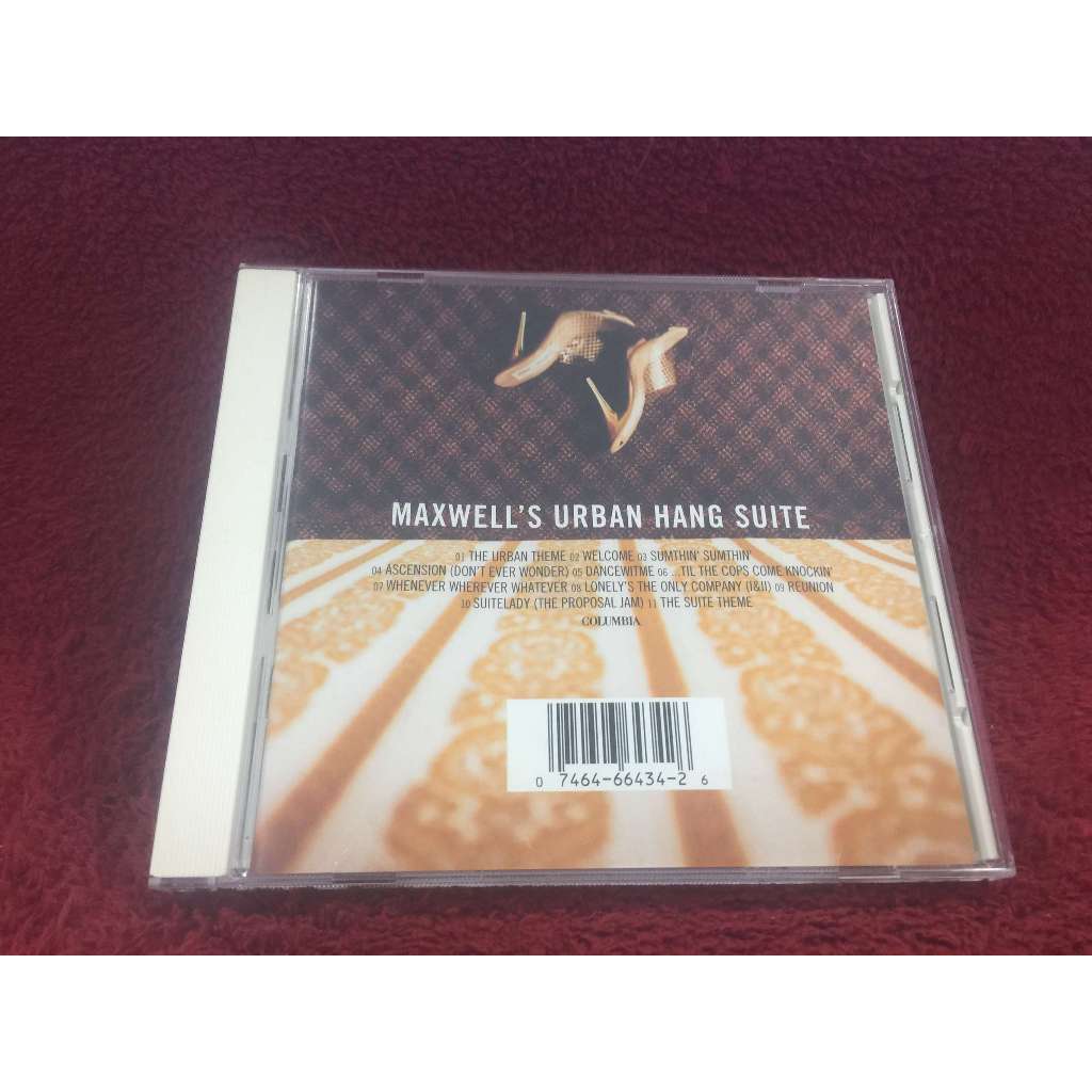 CD  Maxwell – Maxwell's Urban Hang Suite สภาพตามรูปปก ZA348-150