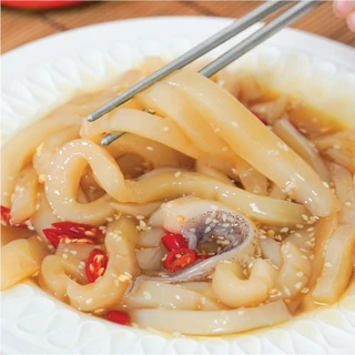 koreadong โคเรียดอง 3 กระปุก กุ้งดอง แซลมอนดอง หมึก พร้อมน้ำจิ้ม 2 สูตร