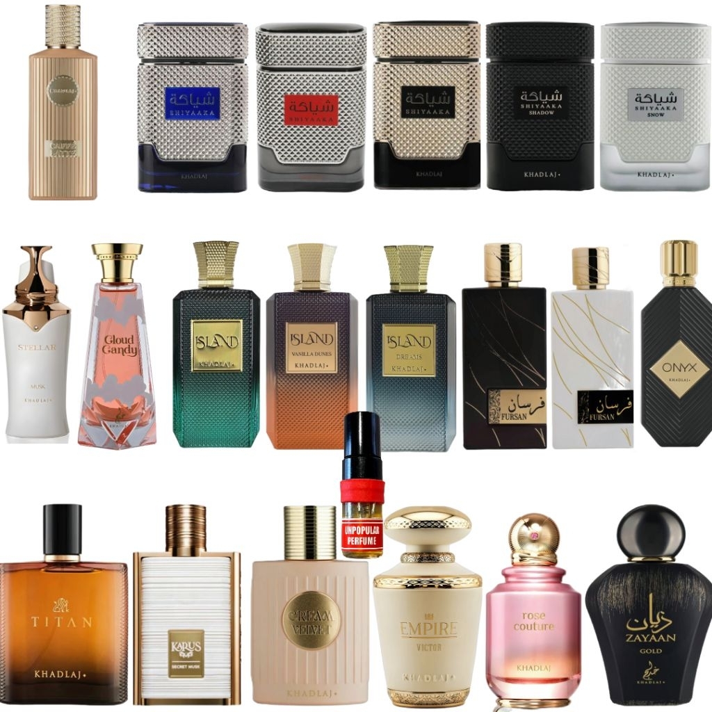 Khadlaj Empire Victor, Fursan, Island Dreams, Onyx Gold Shiyaaka Snow, Zayaan Gold 2ml 5ml 10ml Decant