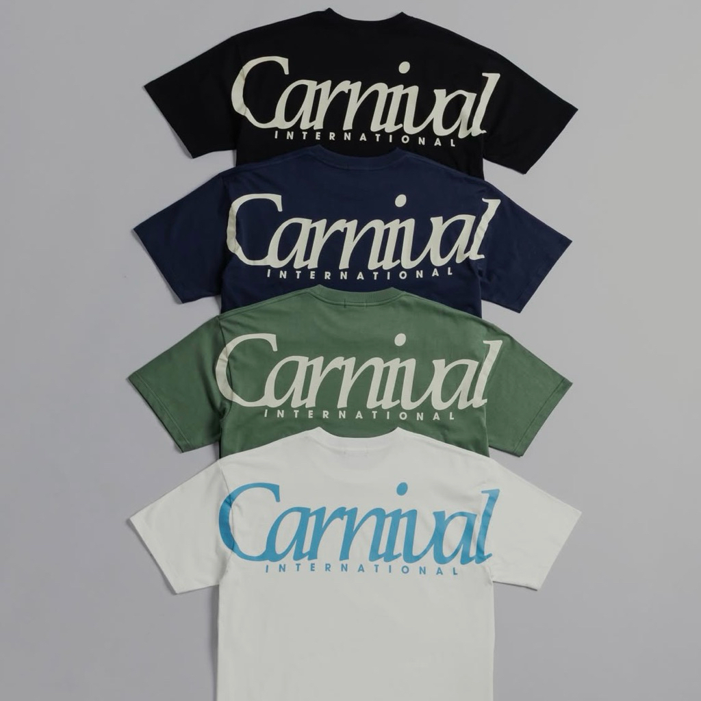 [ของใหม่ แท้ % พร้อมส่ง] เสื้อยืด CARNIVAL® SYMBOL OVS T-SHIRT