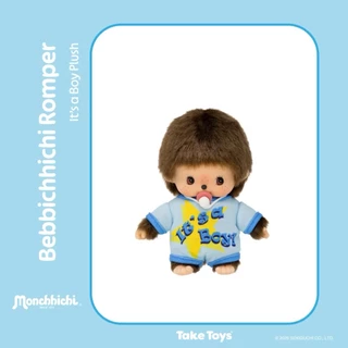 ของแท้ 100% Monchhichi กล่องแดง ตุ๊กตาม่อนชิ พร้อมฐานตั้งโชว์สีแดง