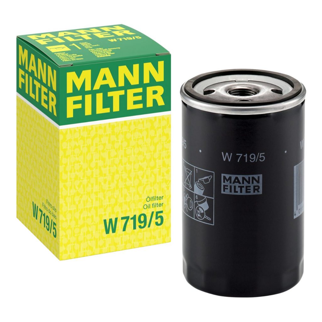 OIL FILTER P/N W 719/5 กรองน้ำมัน MANN ไส้กรองคุณภาพ ไส้กรองอุตสาหกรรม CROSS W 719/13 ,P55-4770 ,151