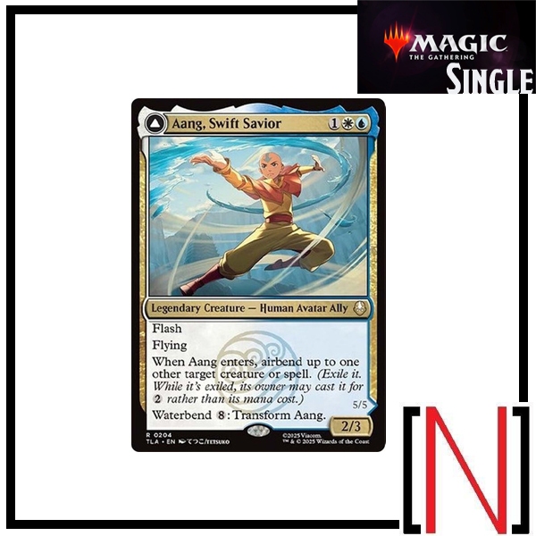 [MTG][Single][TLA] Aang, Swift Savior ระดับ Rare [ภาษาอังกฤษ]
