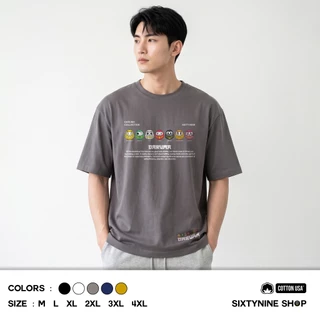 พร้อมส่ง เสื้อยืดพิมพ์ลาย " DARUMA"