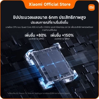 Xiaomi TV Stick 4K (2nd Gen)|ทุกที่ ทุกเวลา|นำชีวิตใหม่มาสู่ทีวีของคุณ|การถอดรหัส 4K
