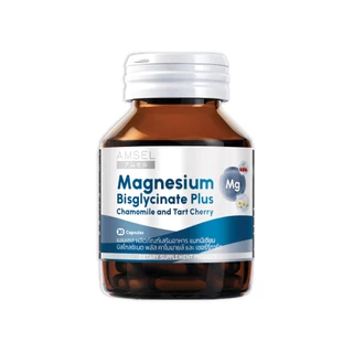 Amsel Magnesium Bisglycinate Plus Chamomile And Tart Cherry 30's (30 แคปซูล)