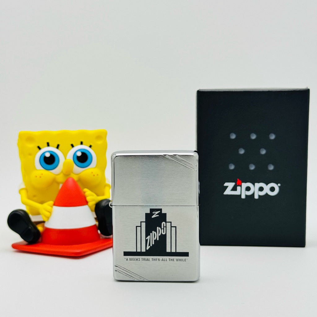 Zippo Vintage 2004.1 PLANETA A WEEKS TR (รับประกันของแท้100%)