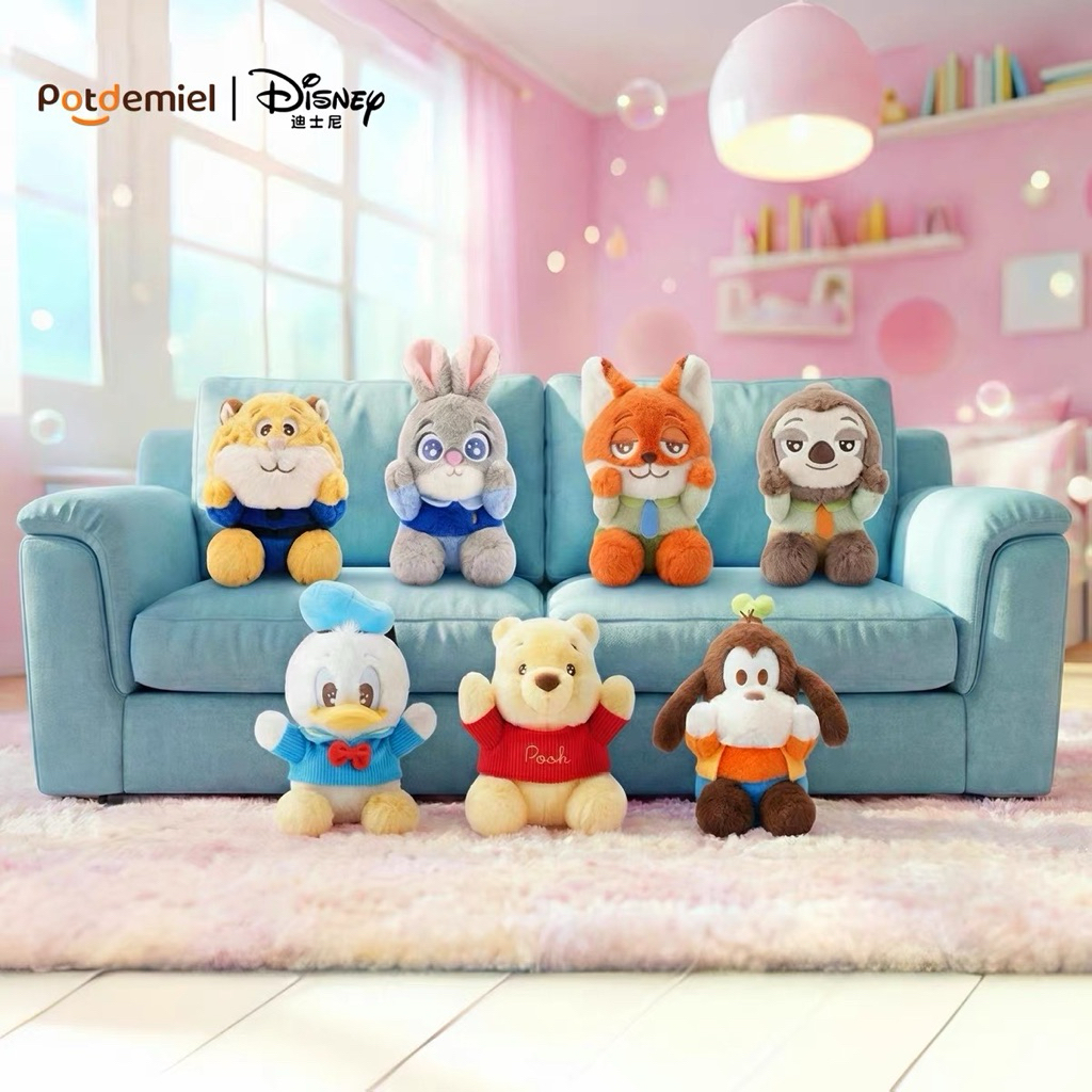 🎀 Disney Disney Potdemiel Honey Series Plush ของแท้