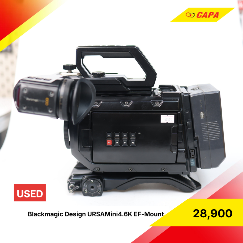 [USED] Blackmagic Design URSA Mini 4K EF-Mount / ตัวบิดหน้าจอหัก***