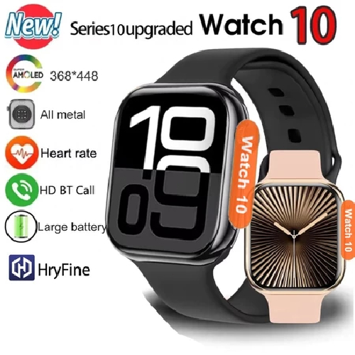 2027 Watch10 ใหม่ S11 Max 46mm Smartwatch bt call 10th 128 MB หน่วยความจําขนาดใหญ่ 2.29 ultra-thin ไร้สายชาร์จ NFC smart