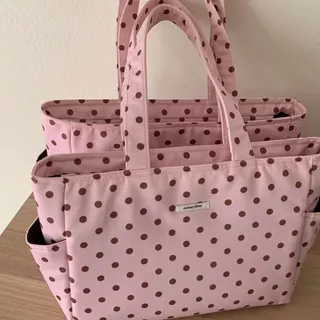 SUNSCRÈME - CARRYALL DOT BAG (กระเป๋ารุ่น CARRYALL ลายจุด)