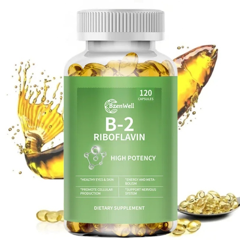 Vitamin B Complex Caps แคปซูลวิตามินบีคอมเพล็กซ์ มีB2 สนับสนุนพลังงาน & ความตั้งใจ เหมาะทั้งผู้ชายและผู้หญิง 120 แคปซูล