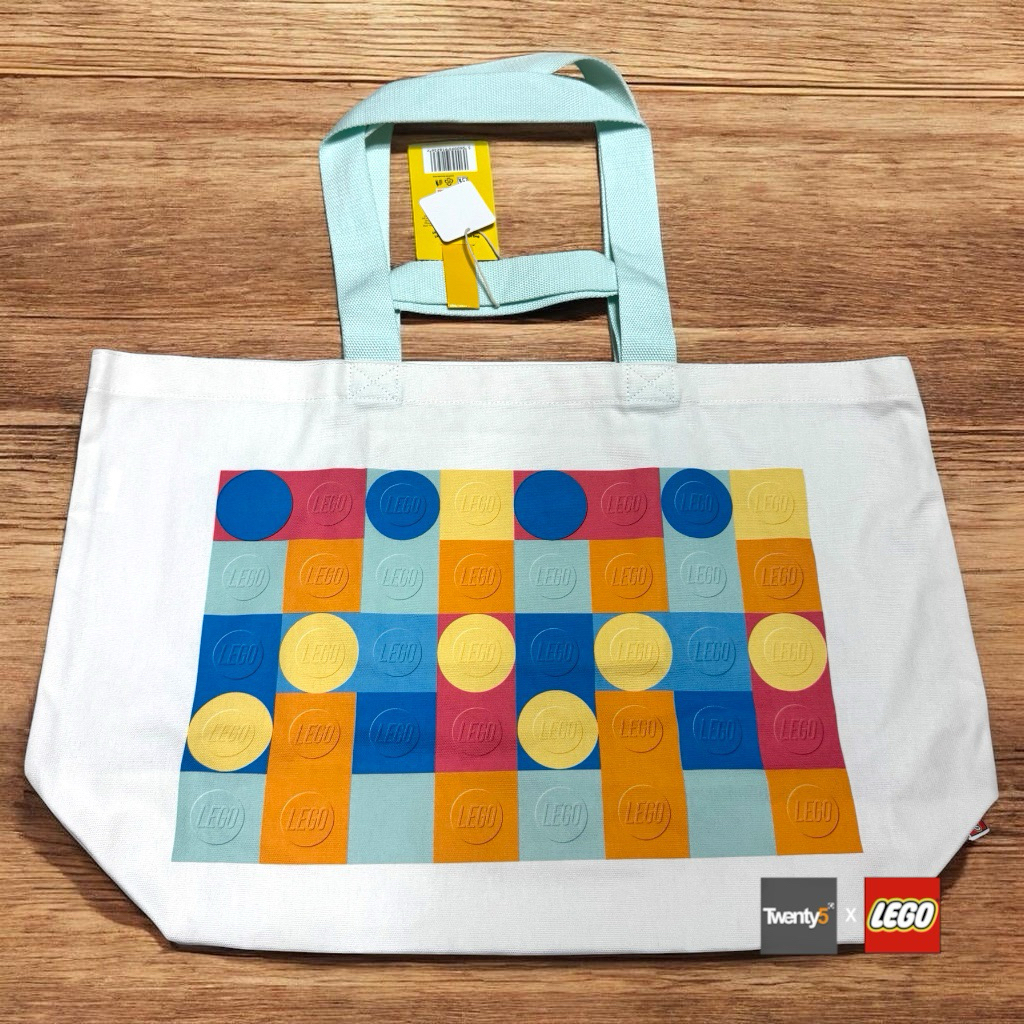กระเป๋าผ้า 115263 summer tote bag lego 2026 ลิขสิทธิ์ Lego แท้