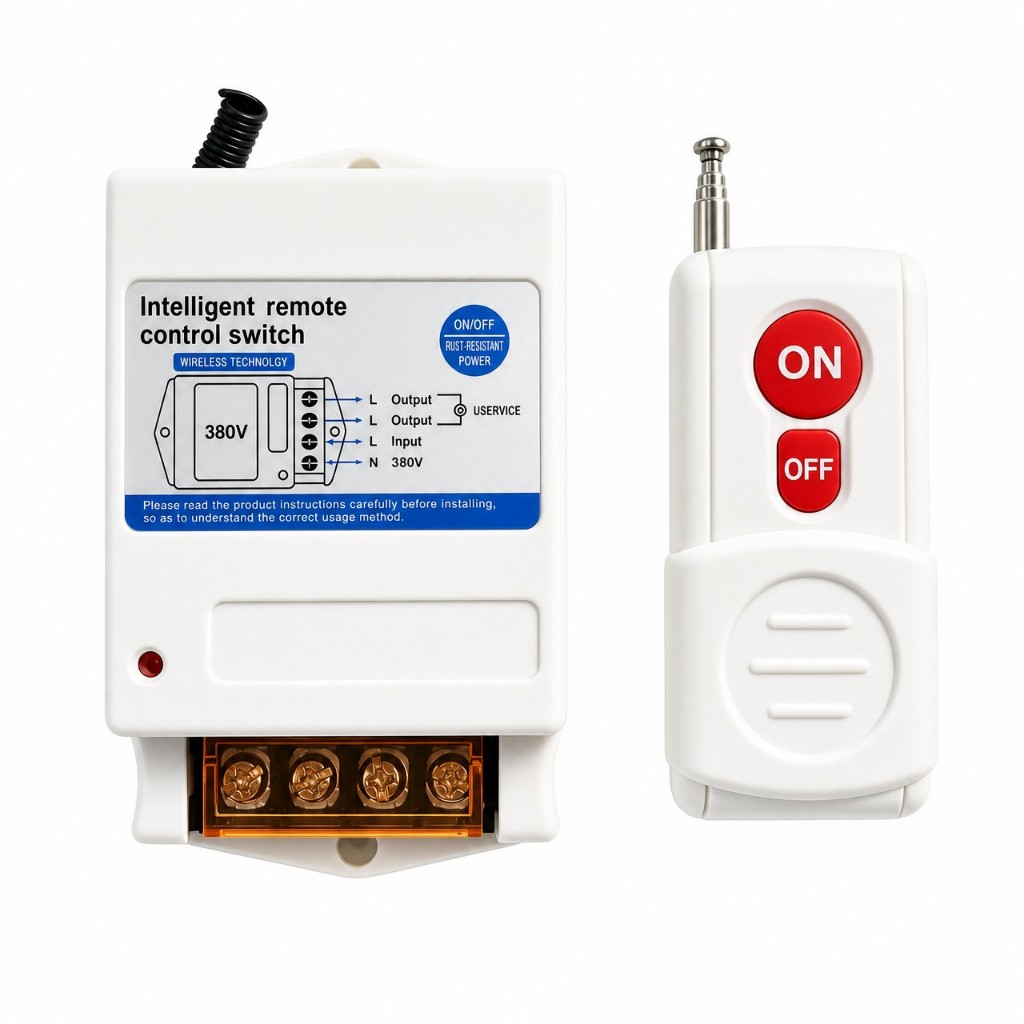 รีโมต คอนโทรล CARDINAL 350-1500M รีโมทควบคุมไฟ 220/380v รีโมทระยะไกล ปั้มน้ำ คอนโทรลไร้ส Remote switch breaker