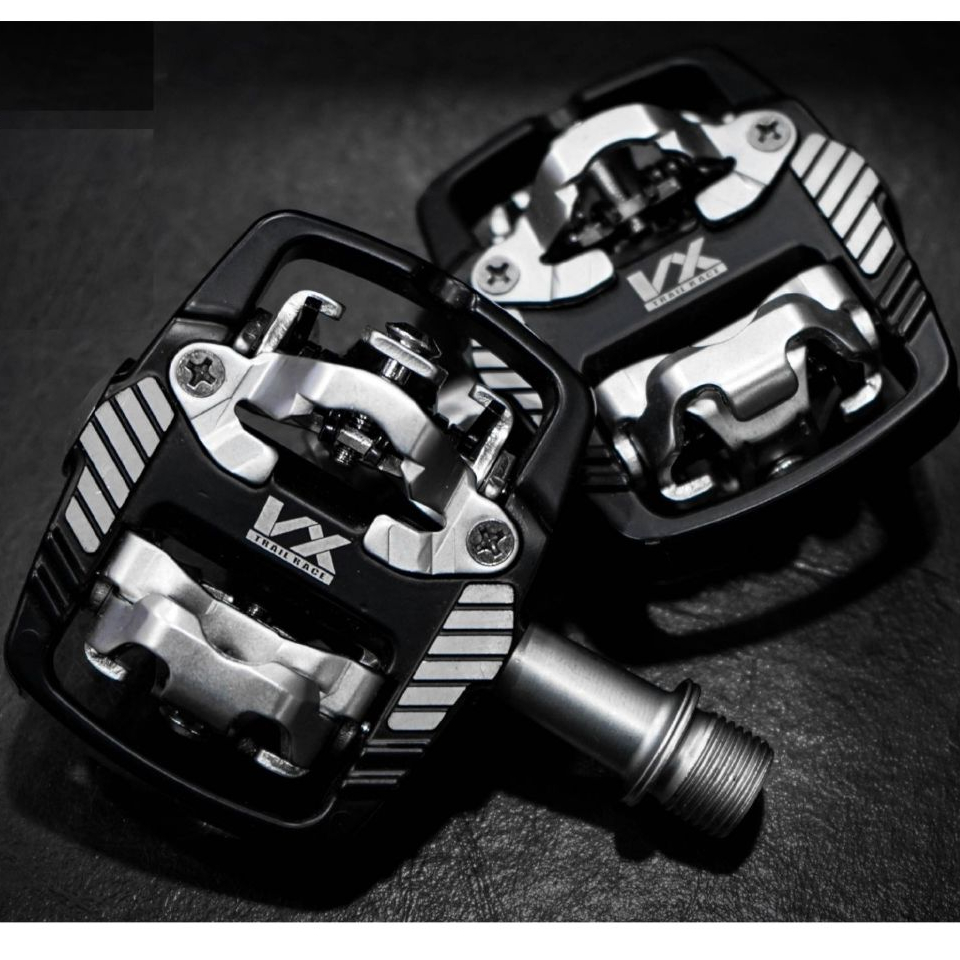 [ของแท้] บันไดคลิปเลส VP VX-6000 (TRAIL RACE) หน้ากว้าง มั่นคง แกน CNC Cr-Mo ลื่นสุดด้วยลูกปืนตลับมาพร้อมลูกคลีท