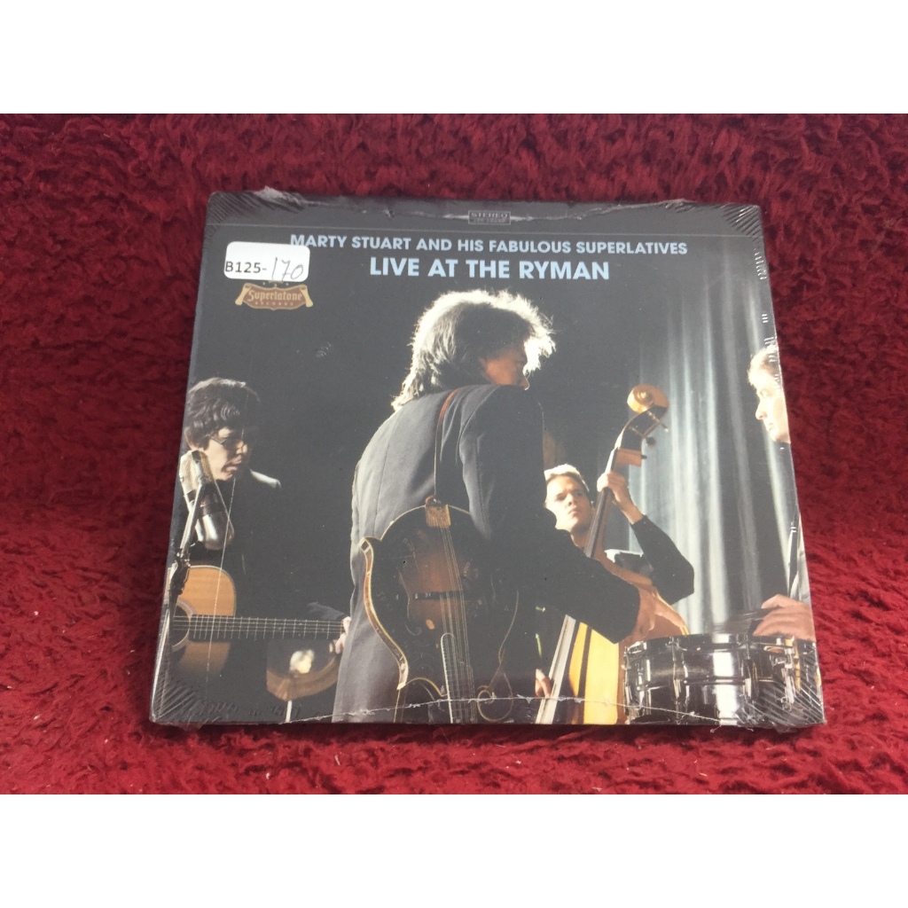 CD Marty Stuart And His Fabulous Superlatives – Live At The Ryman สภาพตามปก B125-170