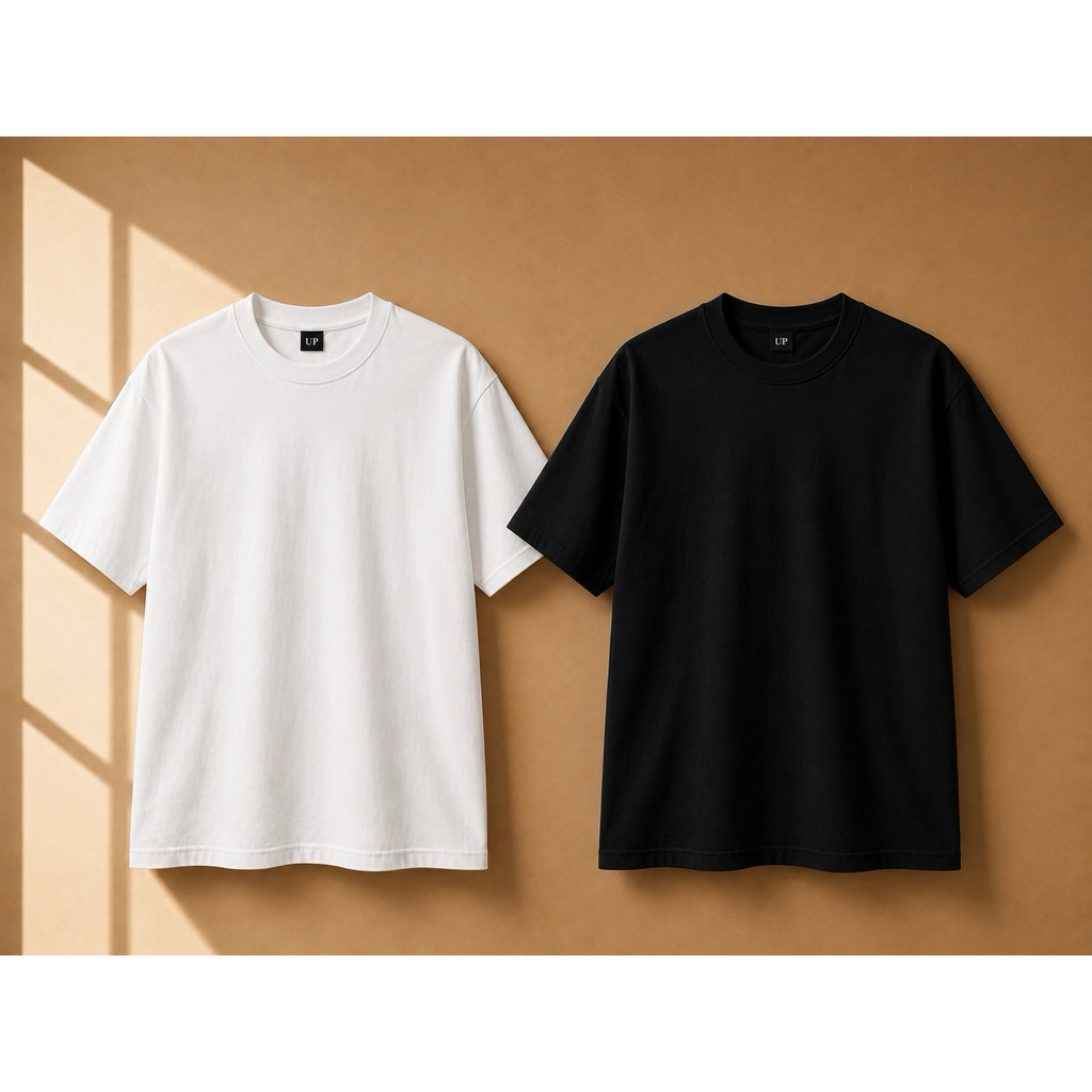 เสื้อยืดคอกลม เนื้อนุ่ม ใส่สบาย ไม่ยืด ไม่ย้วย