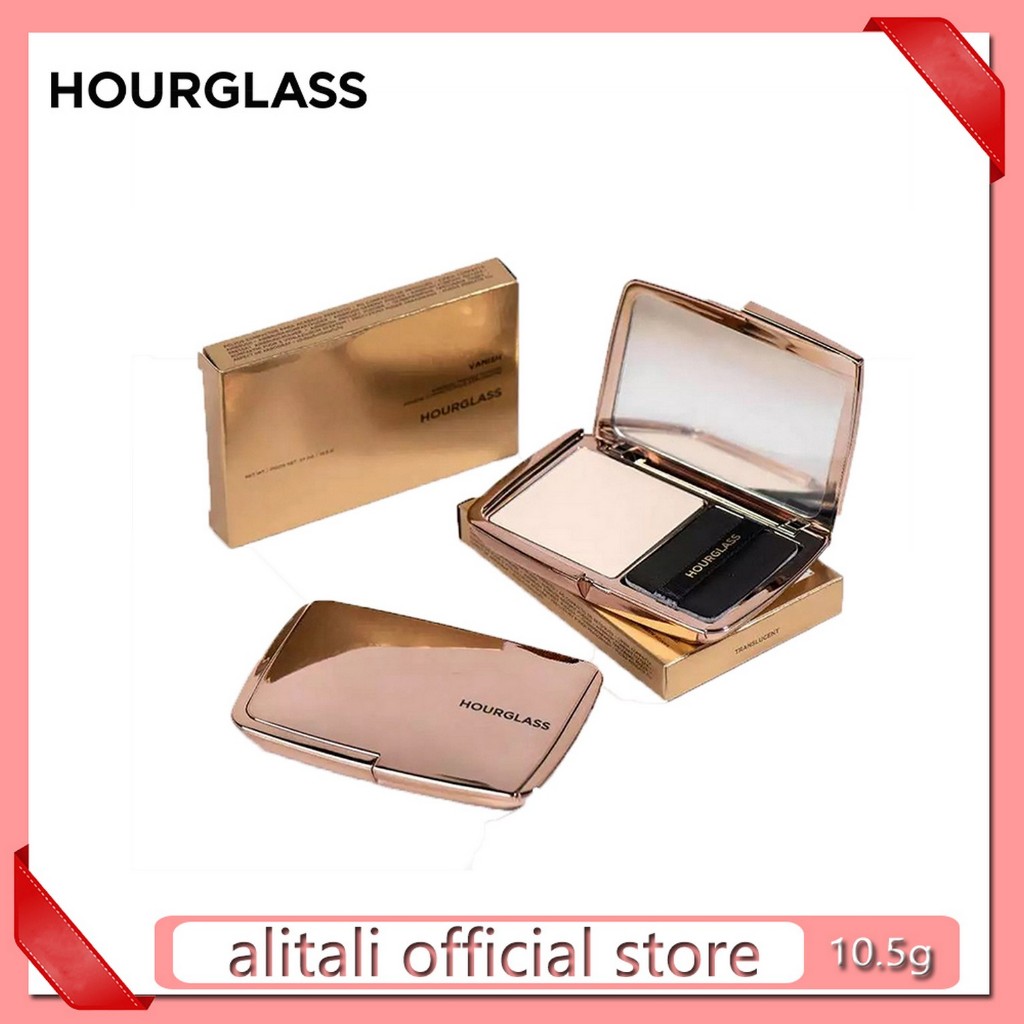 Hourglass Vanish Airbrush Pressed Powder 10.5g （Translucent #Translucent Light #Translucent Medium)
