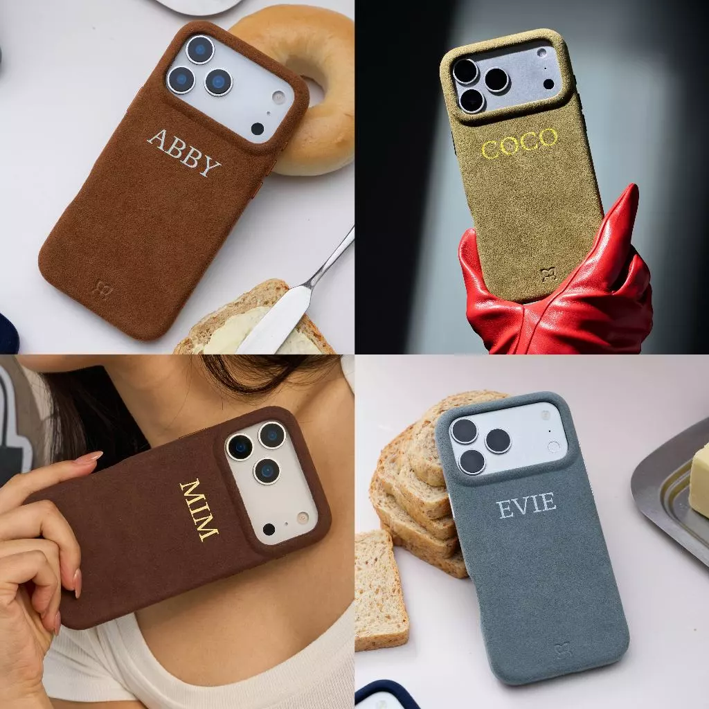 (16-17 Series) MUSE Suede Plain Case With MagRing