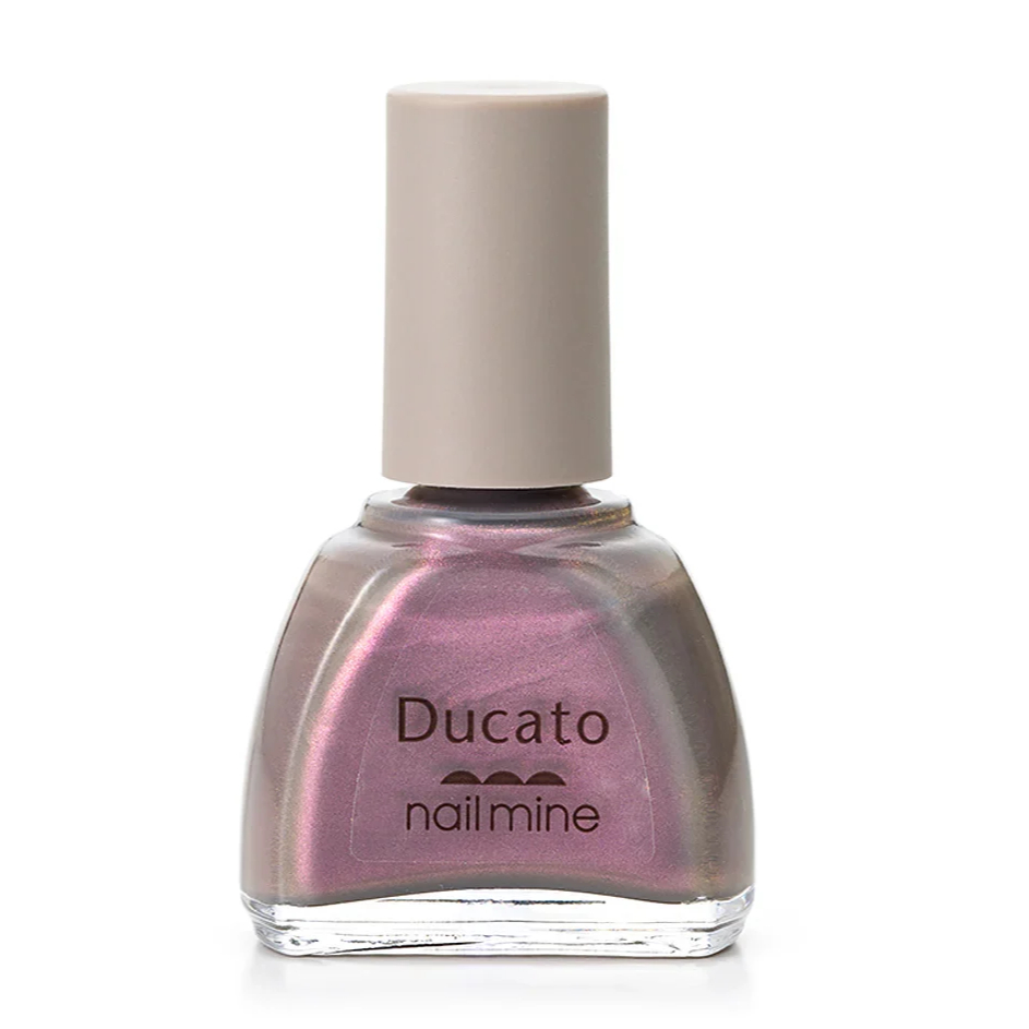 ยาทาเล็บ Ducato Nail Mine สีเทาประกายเหลือบมุกม่วง  สูตรวีแกน เบอร์ 25 (25-837155)