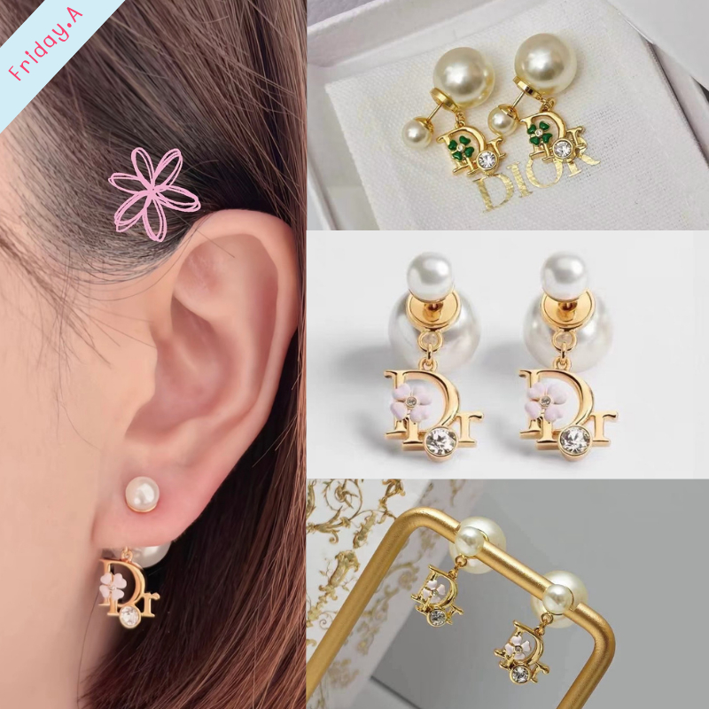 (D302) ต่างหู D [มาใหม่ชนช้อป!] สวยตาแตก ดีเทลน่ารัก สวยตรงปก 100% ไม่ต้องลุ้น♡