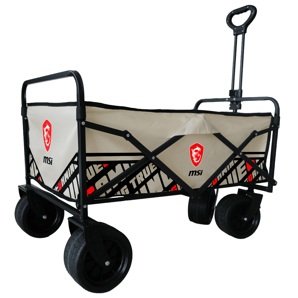 [ไม่จำหน่าย] MSI Folding Wagon รถเข็น ของแถมสำหรับจอ MSI ที่ร่วมรายการเท่านั้น