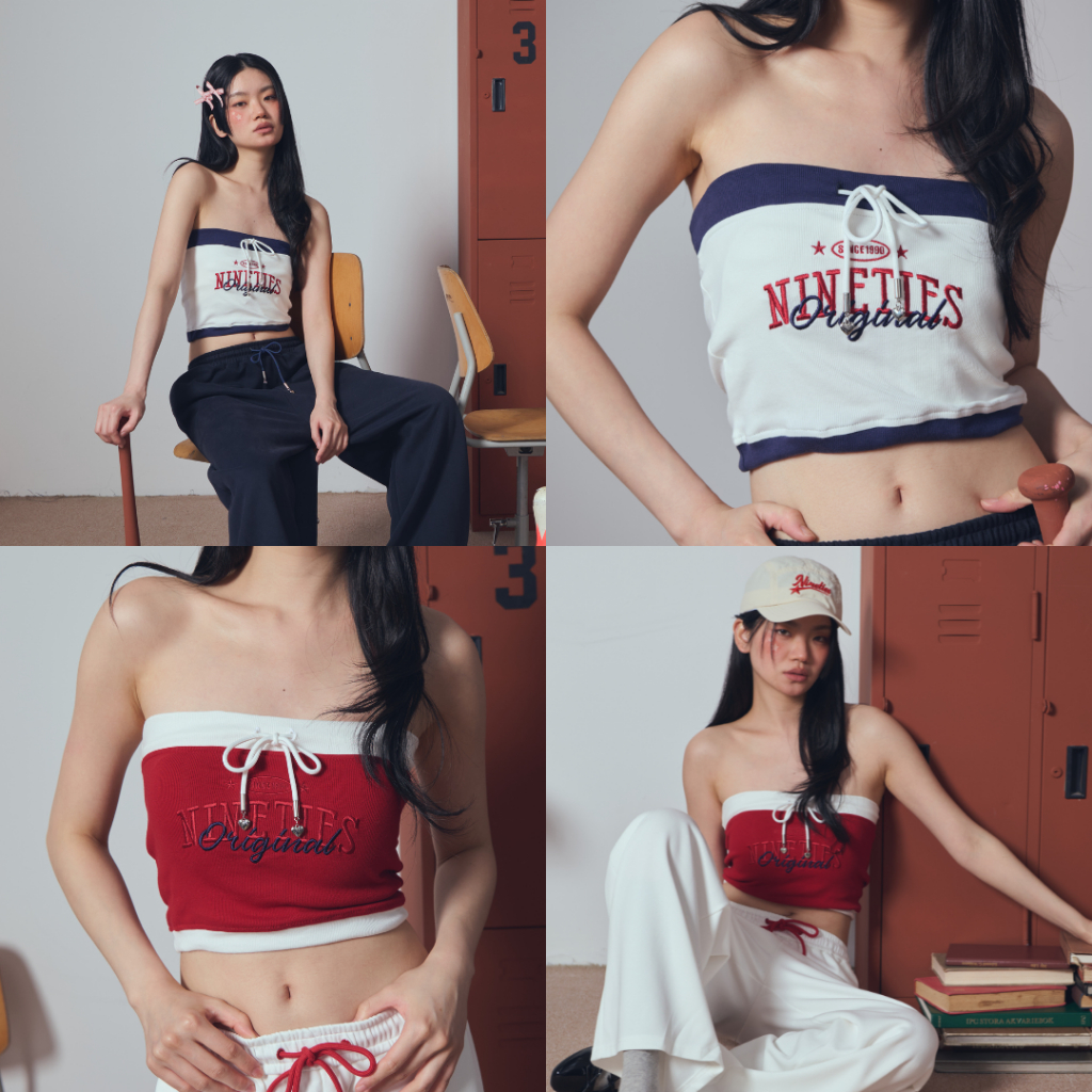 ☘️Nineties Design : Sport Nostalgia ✦ Tank Top เสื้อเกาะอก รุ่น Beam