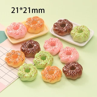่j055 โดนัทจิ๋วของเล่น แพคละ 10 ชิ้น ของเล่นจิ๋วดีไอวาย