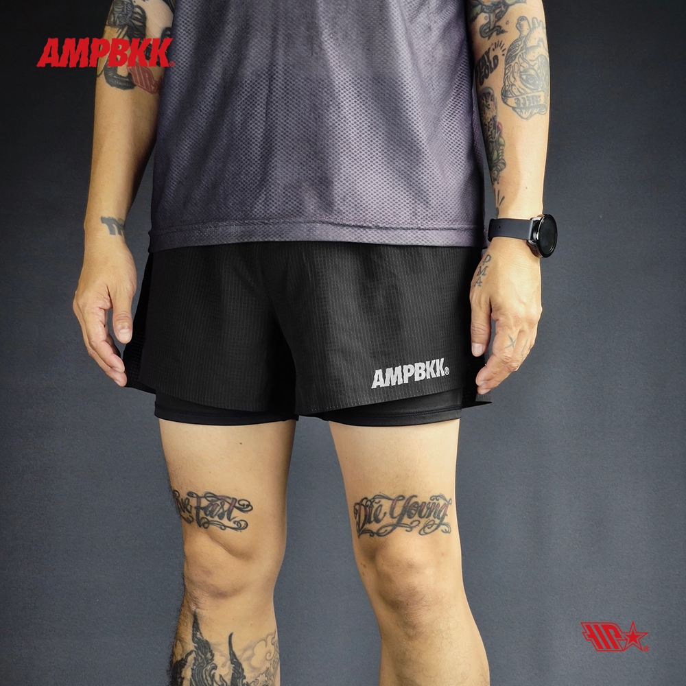 A.M.P. "3.5" TRAIL" RUNNING SHORTS