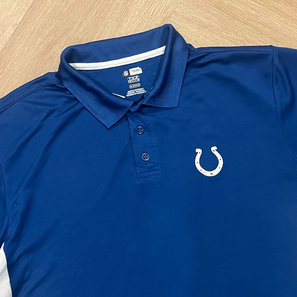 (150808) เสื้อกีฬาคอปก NFL Colts size XL