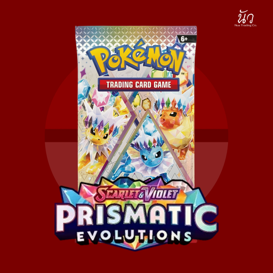 [ของแท้ พร้อมส่ง] Pokemon Prismatic Evolutions Booster Pack