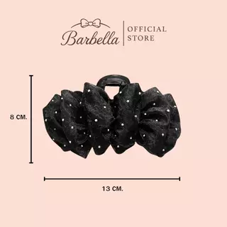 Barbella กิ๊บติดผม ริบบิ้นพองวิบวับ กลิตเตอร์ดวงดาว รุ่น Starlina (BB018)