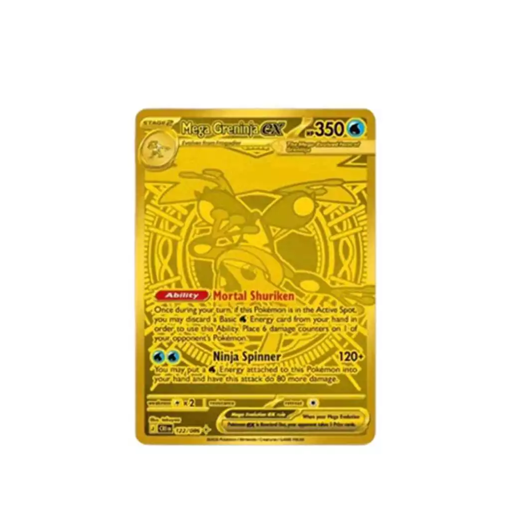 การ์ดโปเกมอนชุด Mega Evolution Chaos Rising ซองบูสเตอร์สุ่ม ลุ้นการ์ดเมก้าและโฮโลแกรมหายาก ของสะสมสำหรับนักสะสม thumbnail 3