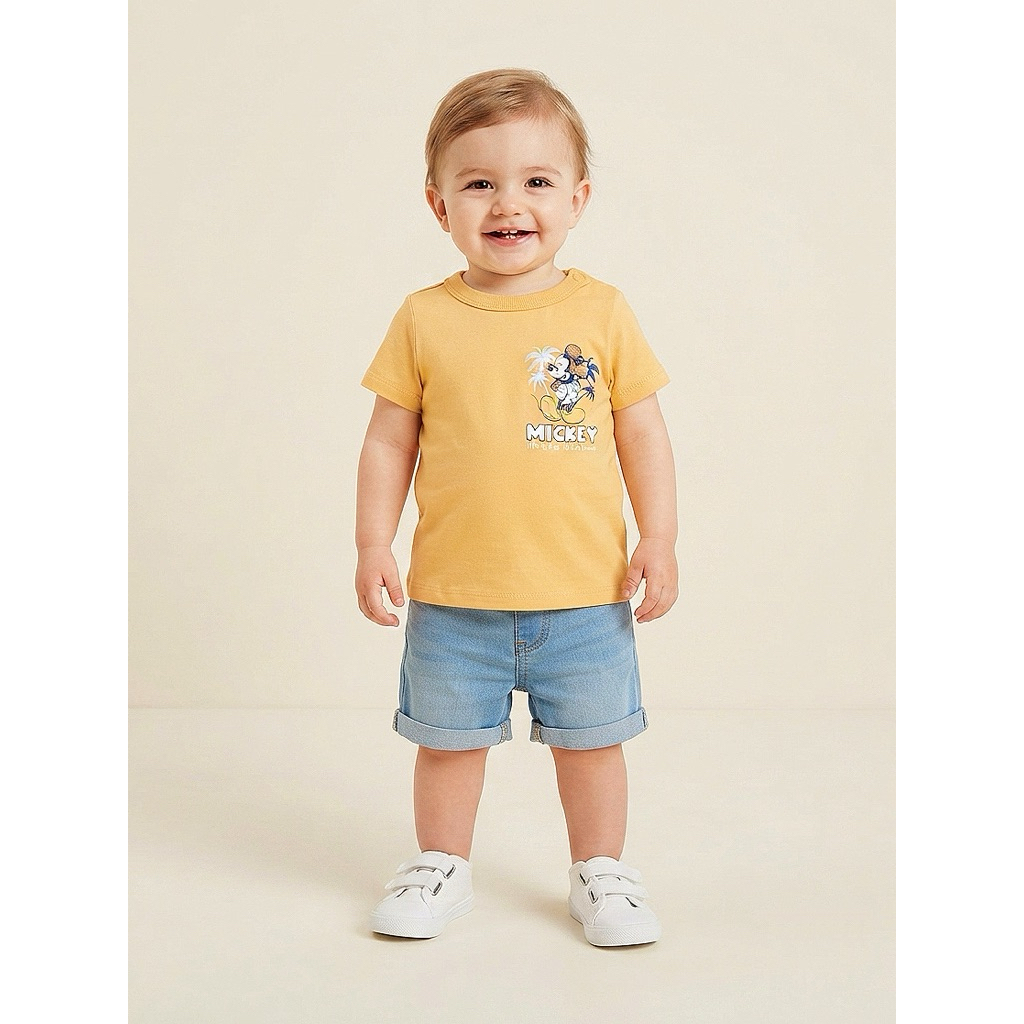 เสื้อยืด size 2-3M แบรนด์ : Disney Baby