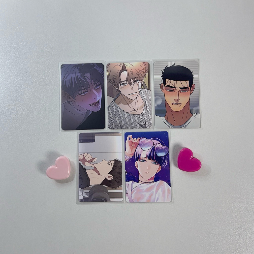 การ์ดรวมนายเอก manhwa bl photocard