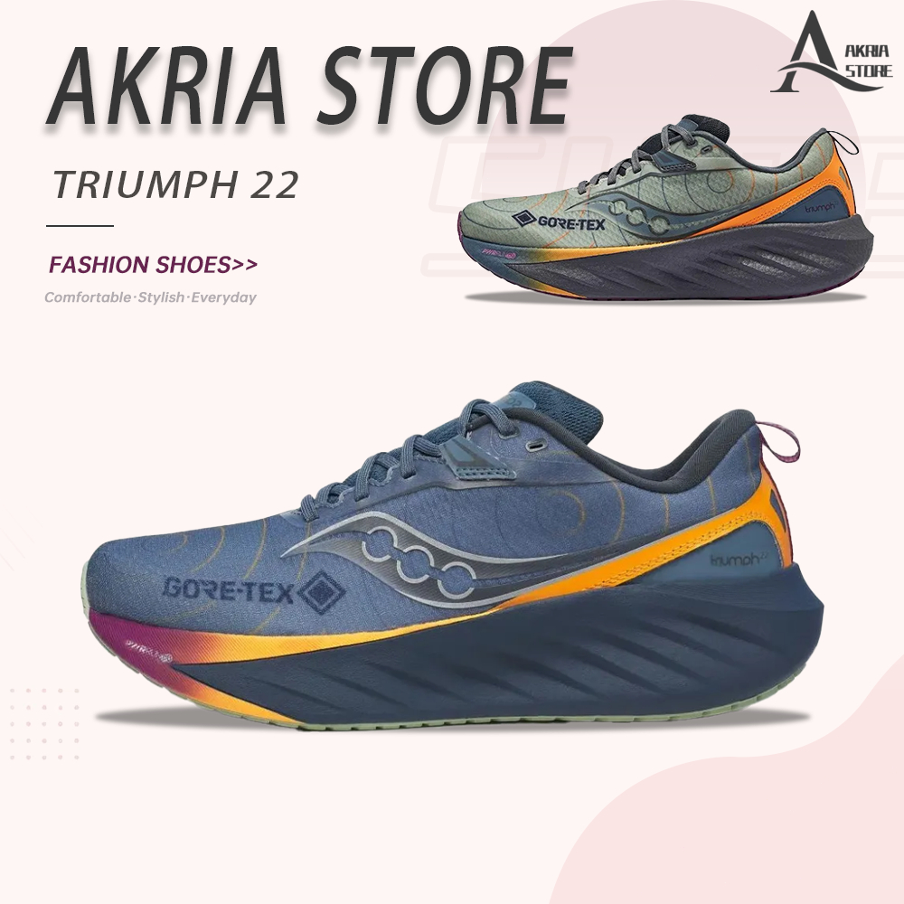 (รับหิ้วของจากเกาหลี ) Saucony TRIUMPH 22 รองเท้ากีฬา S20966-253/S20966-254 ✅ของแท้ 💯