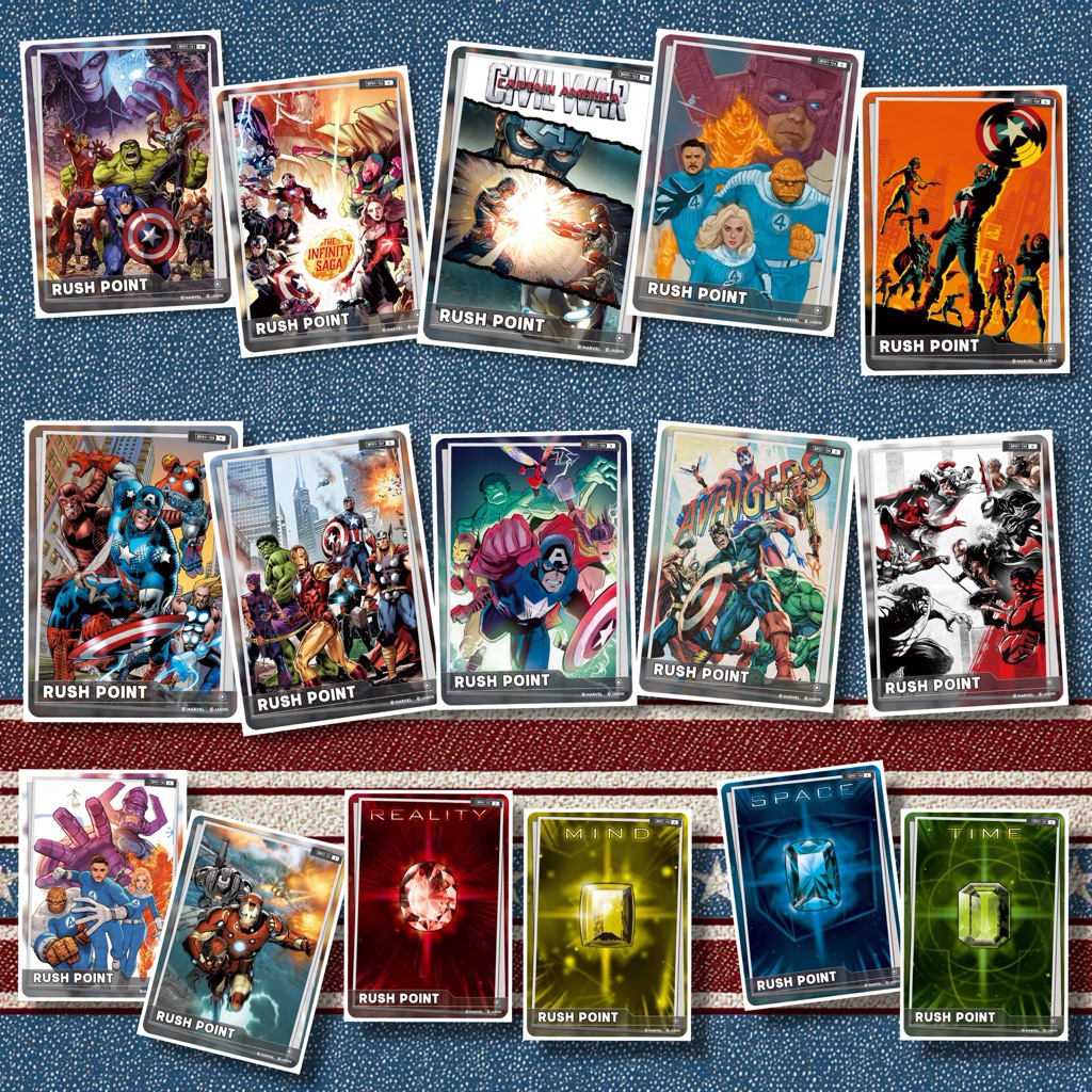 Marvel Hero Rush BP01 " Rush Point " 30 แบบ