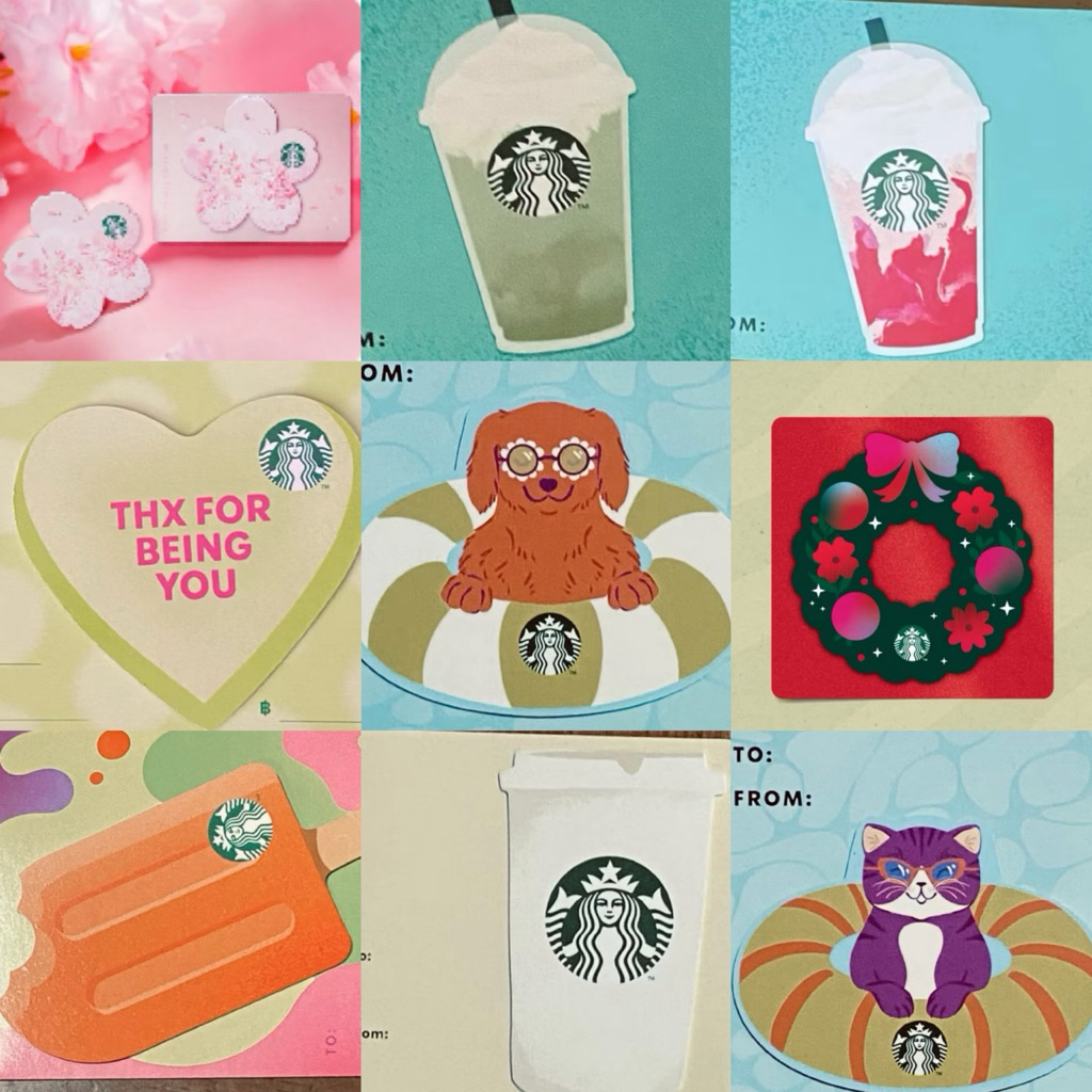 💖บัตรStarbucks ยังไม่ขูดพิน📌🧜‍♀️