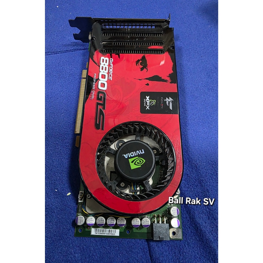 การ์ดจอ XFX GeForce 8800 GTS 320MB Fatal1ty