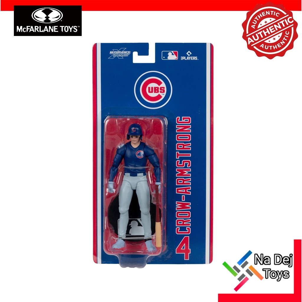 CUBS Pete Crow Armstrong McFarlane Toys 6" Figure นักเบสบอล พีท โครว อาร์มสตรอง แมคฟาร์เลนทอยส์ 6 นิ้ว ฟิกเกอร์
