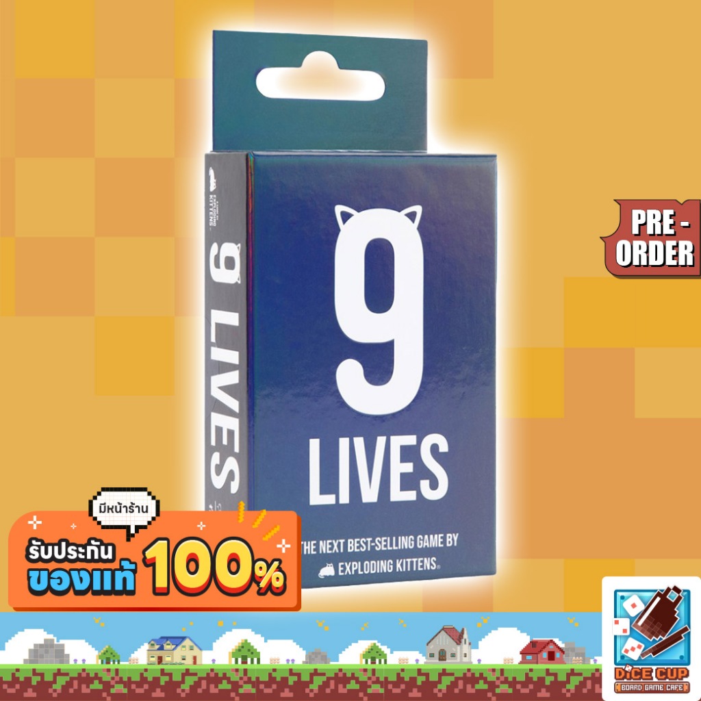 [พรีออเดอร์ ของแท้] 9 Lives Board Game