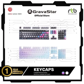 GravaStar Keycaps Thai อุปกรณ์เสริมคีย์แคปภาษาไทย คีย์บอร์ดเกมมิ่ง Gaming Keyboard