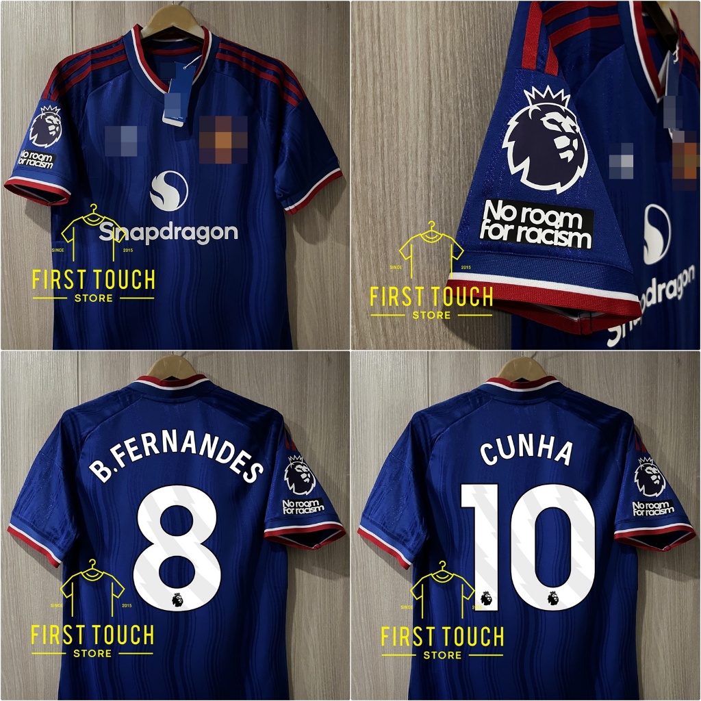 เสื้อฟุตบoa 2026/27 [เกรด Player] llมuยู Away เยือน เสื้อเปล่า หรือ พร้อมอามและเบอชื่อ