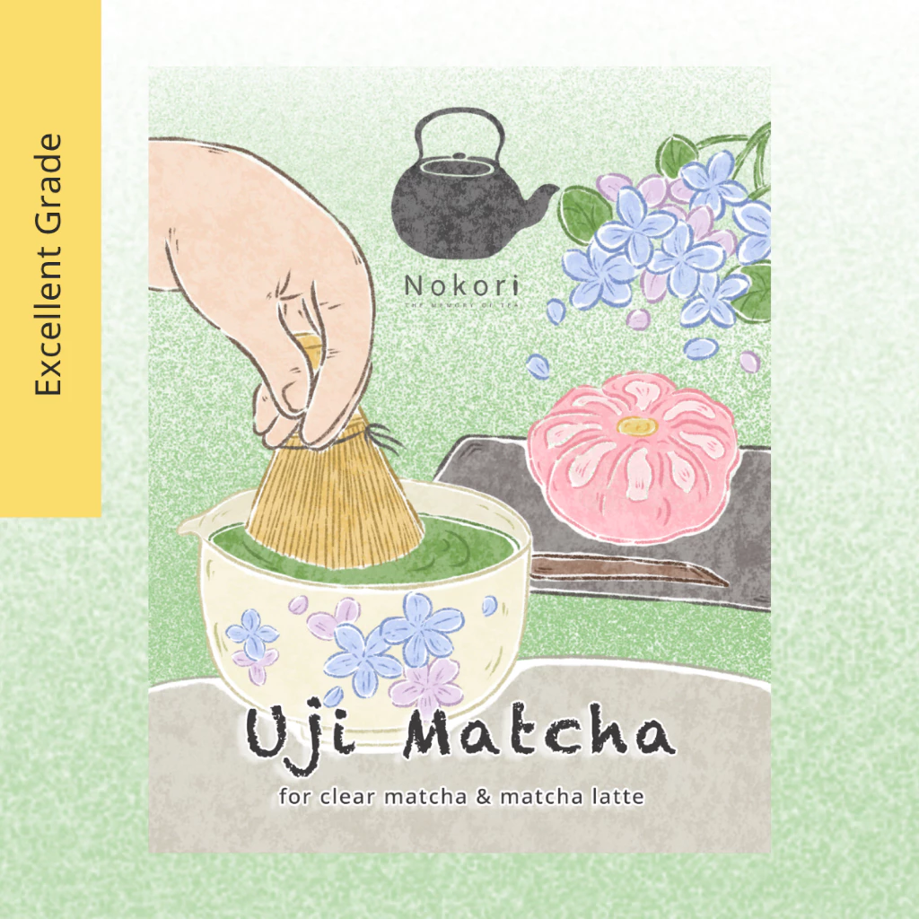 Nokori ผงชาเขียวมัทฉะ รุ่น Uji Matcha ขนาด 50 กรัม